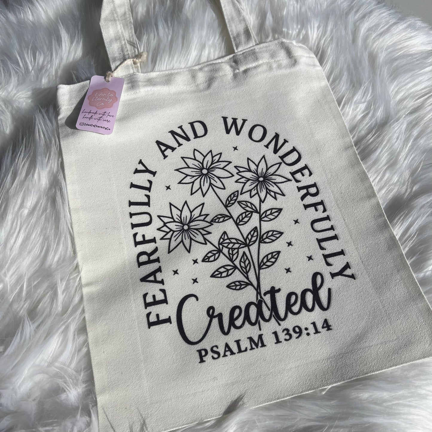 Tote Bag – Fearfully & Wonderfully Created