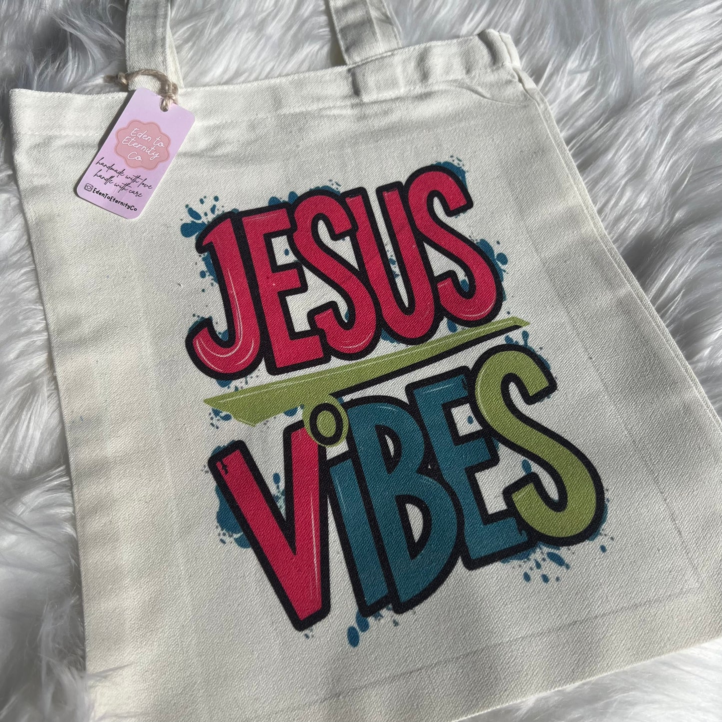 Tote Bag – Jesus Vibes