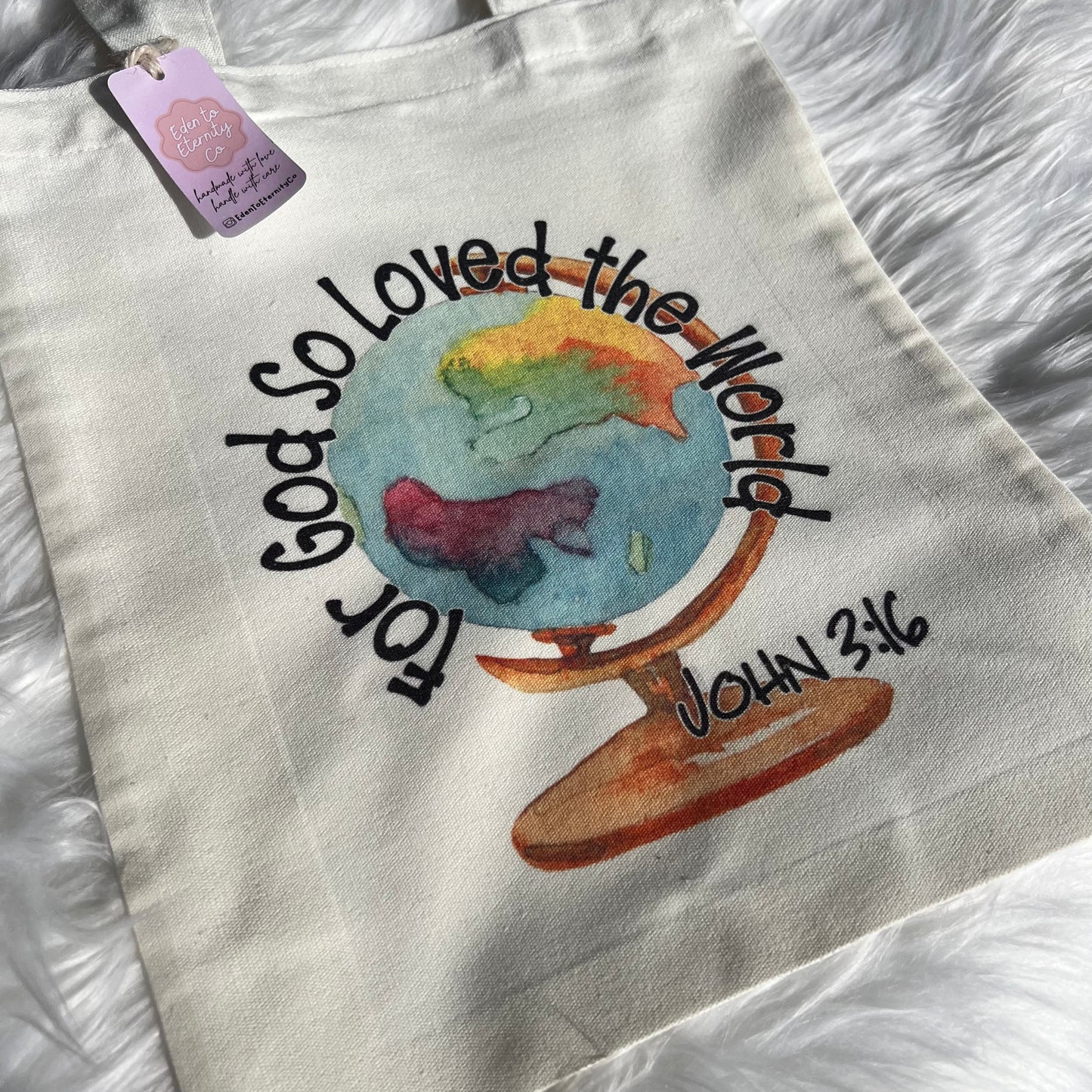 Tote Bag – For God So Loved